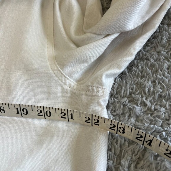 Womens Large Jachs Girlfriend New York Soft‎ Flannel Plaid Shirt White - Picture 5 of 10